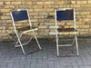 Vintage circus folding chairs