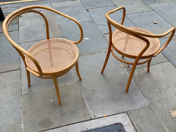 Bentwood pair of Thronet chairs