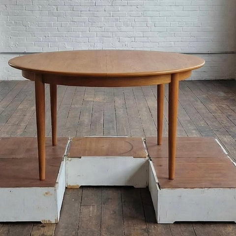 Danish Modern Dining Table attributed to  Gudme Mobelfabrik
