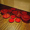 1960s space age Picnic set by Carlo Viglino for Guzzini