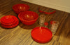 1960s space age Picnic set by Carlo Viglino for Guzzini