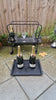 1950s metal  French Bar trolley in the style of Mathieu Mategot