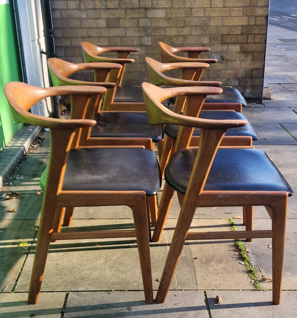 Erik Kirkegaard set of six chairs.      SOLD