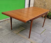 1960s Teak extendable dining table