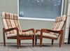 Danish high back armchair