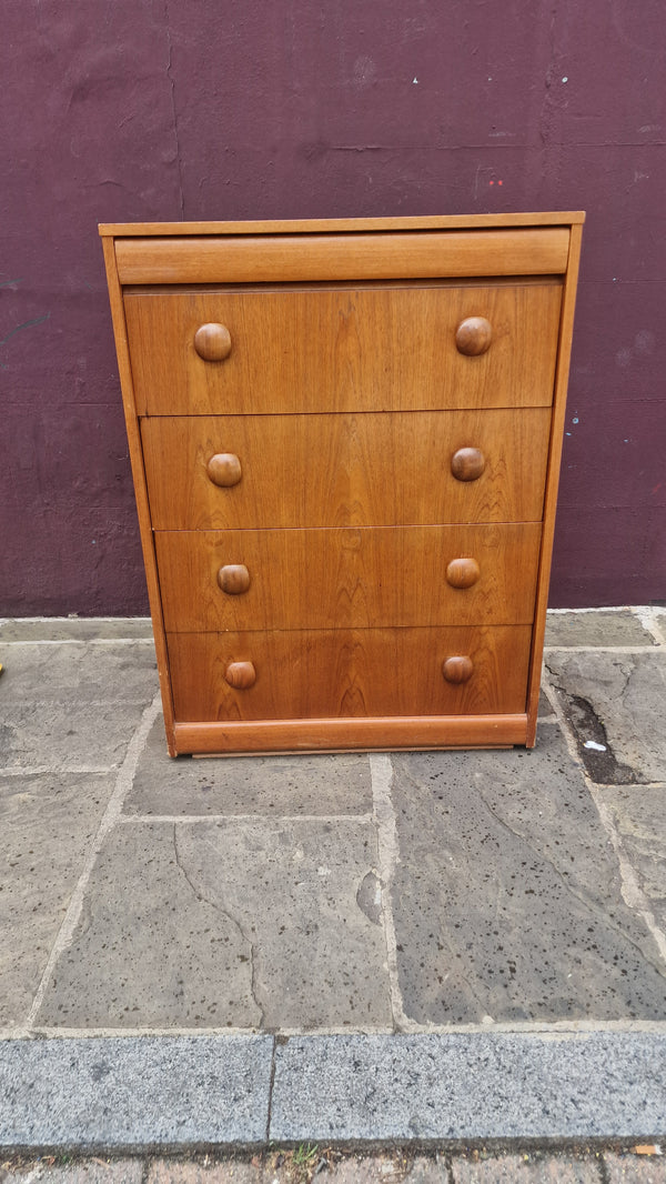 1960s Elliot Of Newbury chest of drawers,