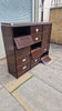 Vintage 1950s Roneo French Metal Industrial Lockers Cabinet Filing Drawers