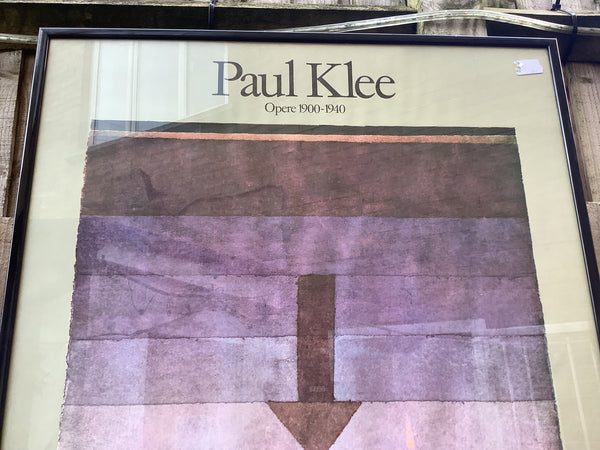 Vintage Paul Klee poster