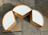1950s circular coffee table