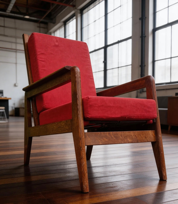 1950s French armchair attributed Pierre Guariche