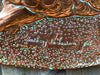 1960s Copper French mirror by Anthony de  Lucian