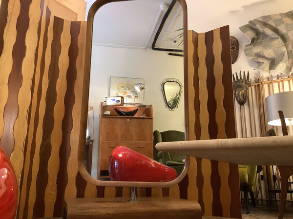 Vintage French Tailor’s standing  mirror