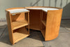 1950s circular coffee table