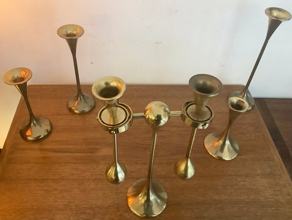 1970’s set of candle holders by Freddie Andersen