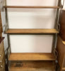 Vintage French Industrial adjustable shelving