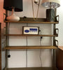 Vintage French Industrial adjustable shelving