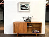 Small Hille 1960s cabinet sliding doors Attributed to Robin Day