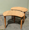 Vingtege French  kidney shape side tables