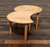 Vingtege French  kidney shape side tables