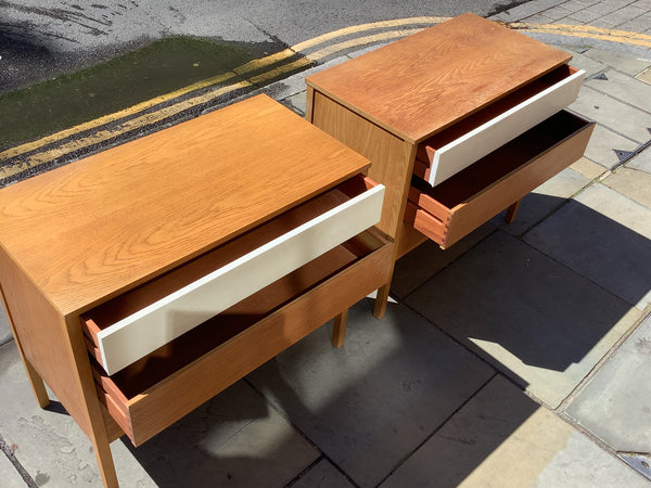 A pair of 1960’s chest of draws Gplan by Robert Young