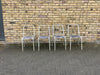1950’s French Garden table and 4 stackable chairs