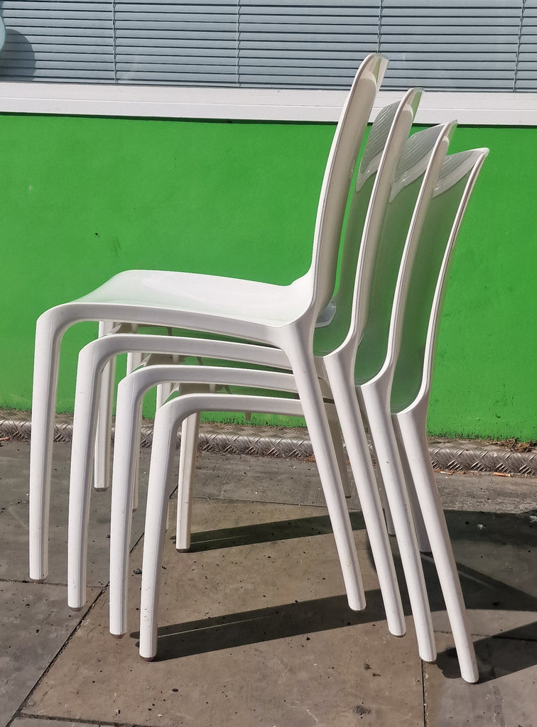 Set of Tiffany Dining Chairs by Marcello Ziliani for Casprini, Italy