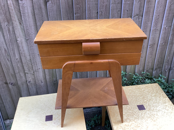 1950s French sewing box