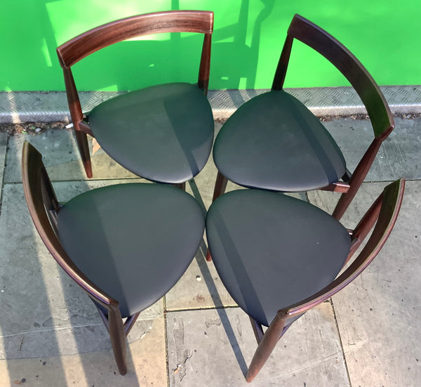 Dining  Chairs by Hans Olsen for Frem Røjle, Denmark, 1960s, Set of 4
