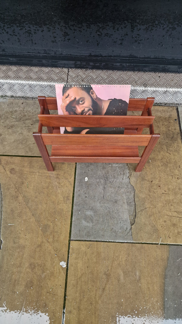 Vintage Magazine Rack attributed to Guy Rogers, 1960s