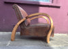 1930s French Leather armchair