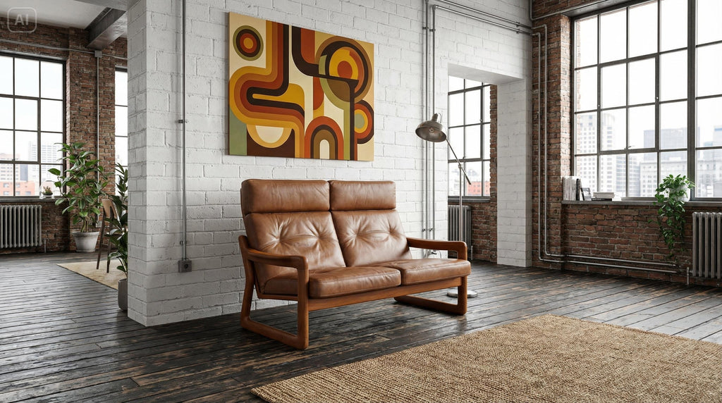 2 Seater Sofa from Komfort, Denmark, 1960s