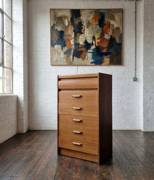 1960s tallboy  chest of draws by William Lawrence