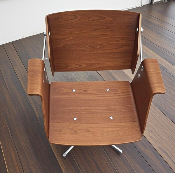 1970s bent ply office in the style Carlo Rotti