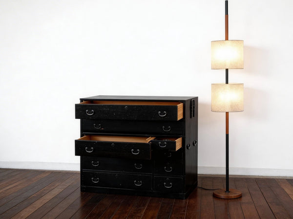 Japanese Tansu Chest Of Drawers, Circa 1890