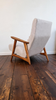 1950's restored French armchair