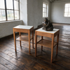 1970s Pair of bedside tables by Remploy