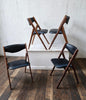 1960s Coronet  folding chairs by Norquist