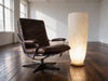 1960s  brown leather Easy chair attributed to Andre Vandenbeuck