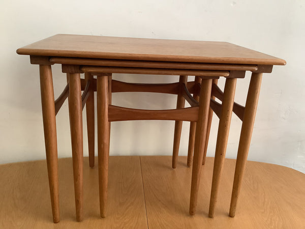 Kia Kristiansen rosewood nest of table