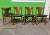 4x Elliot of Newbury dining chairs 1960s