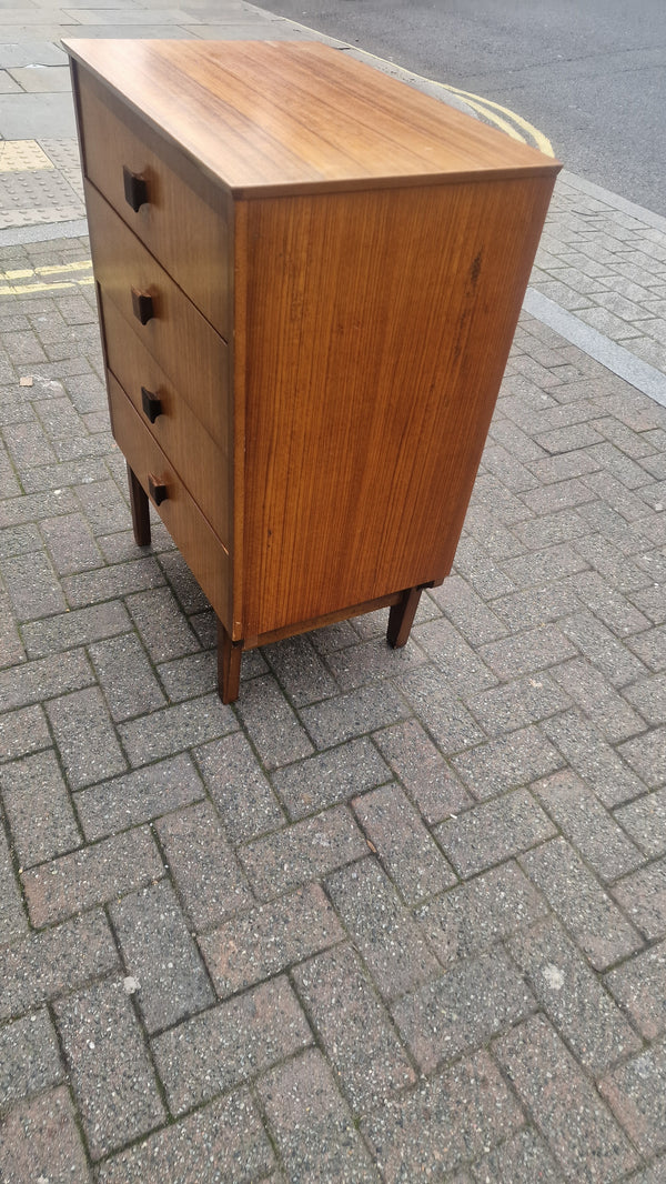 1960s Teak chest of draws