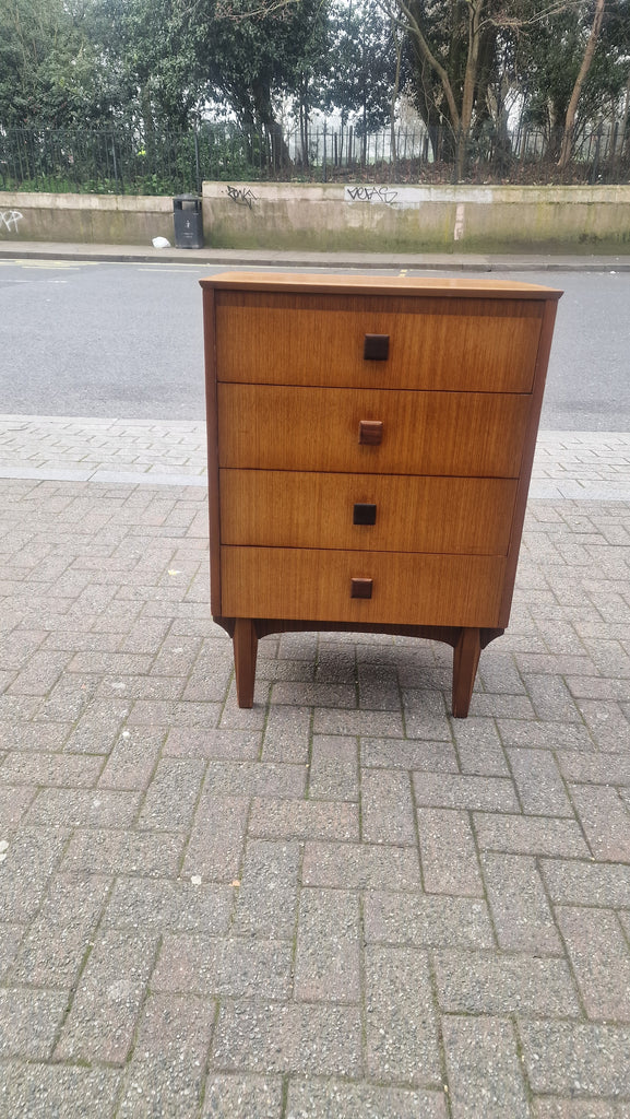 1960s Teak chest of draws