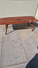 1960s French low coffee table in manor of Pierre Jeanneret