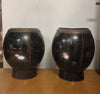 A pair of vintage Italian side tables