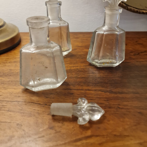 Vintage French  perfume bottles