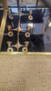 Brutalist hanging Harjes Bronze Candle Holder/Candlestick