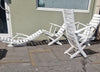 Set of 4x lounger/garden chairs by Triconfort