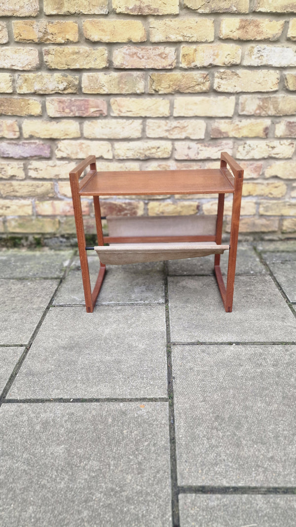 1960s Magazine rack, Kai Kristiansen, Sika Møbler