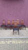 6x Rosewood Eva dining chairs by Niels Koefoed