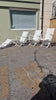 Set of 4x lounger/garden chairs by Triconfort